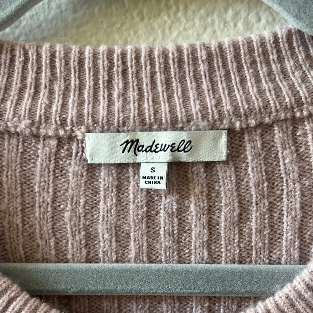 Pink Ribbed Sweater - Picture 2 of 7